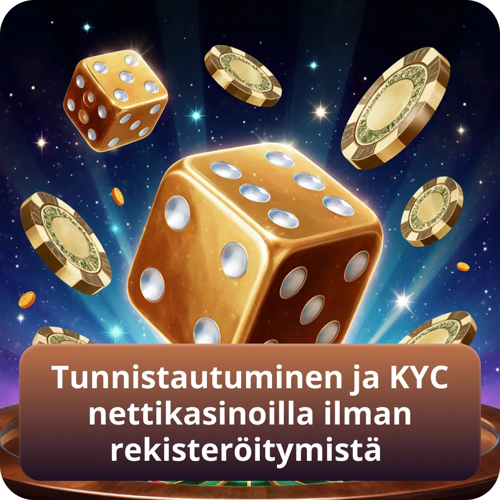 Tunnistautuminen ja KYC-prosessi nettikasinoilla ilman tiliä