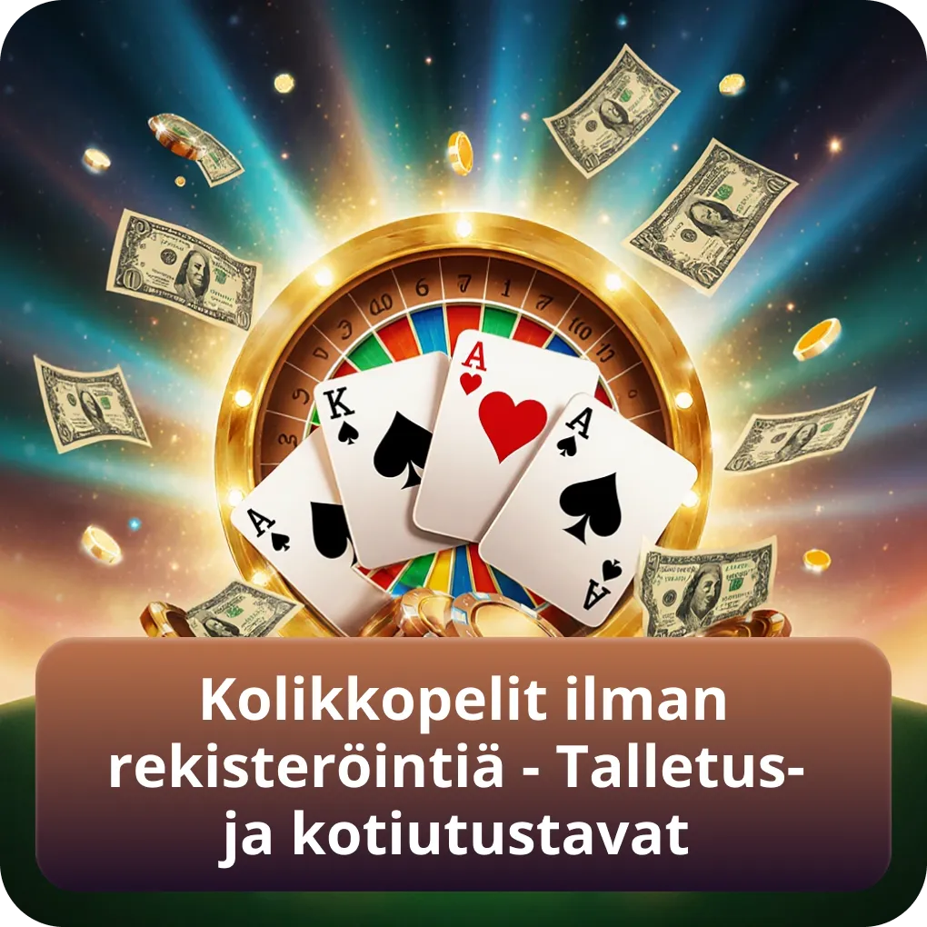 Kolikkopelit ilman rekisteröintiä – maksutavat talletuksiin ja kotiutuksiin